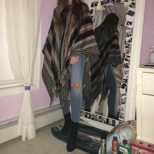 Fall Topshop Poncho / Cape